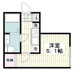 ブリーゼ磯子の物件間取画像